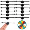 Nukinp Game Spinner Arrow 12PCS 3.9 Inch Arrow Spinner with Base Plastic Game Spinners for Classroom DIY Board Games Replacement Spinners for Spin The Wheel Funny Party view 4