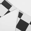 CORHAD Checkered Flag Banner 2pcs Black White Racing Flags for Car Birthday Party Decoration for Race Theme Supplies view 4