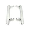 For Wltoys 104006 104010 104020 104026 For Rock 1/10 Metal Sliders Side Pedal Decoration RC Car Upgrade Parts Accessories Rc Models Accessories(Silver) view 1