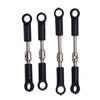 COMODO 4pcs Metal Long/Short Pull Rod Replacement Accessory Compatible with 144001 1/14 Four-Wheel Drive RC Drift Car view 1