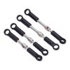 COMODO 4pcs Metal Long/Short Pull Rod Replacement Accessory Compatible with 144001 1/14 Four-Wheel Drive RC Drift Car view 2