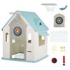 Kids' Cottage Playhouse: an Indoor/Outdoor Playset Made of Durable Plastic view 1