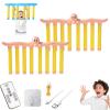 Catching Game: Test Your Reflexes! Hand Eye Coordination Stick Catching Game, 3 Adjustable Speed Modes, with Remote Control, Engaging Fitness Fun for Kids and Adults (D*2) view 1