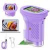 1000X Handheld Digital Microscope for Kids, 4K Kids Microscope with 2.4" Screen, 2001000X Magnification, Portable STEM Educational Toy for Boys and Girls Ages 512 (Purple) view 1