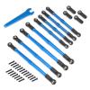 RC Models For Summit 5319X 5338R E2.0 1/10 Alloy Steel Rod End Push Rods RC Model Accessory Replace Upgrade Parts Modified Repair(Blue) view 1