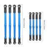 RC Models For Summit 5319X 5338R E2.0 1/10 Alloy Steel Rod End Push Rods RC Model Accessory Replace Upgrade Parts Modified Repair(Blue) view 2