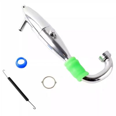 For HSP Zhongyang SH GO 21 28 1/8 Exhaust Pipe Suitable Engine BQ003 Model Car Accessory Assemble Replace Upgrade Rc Models Accessories