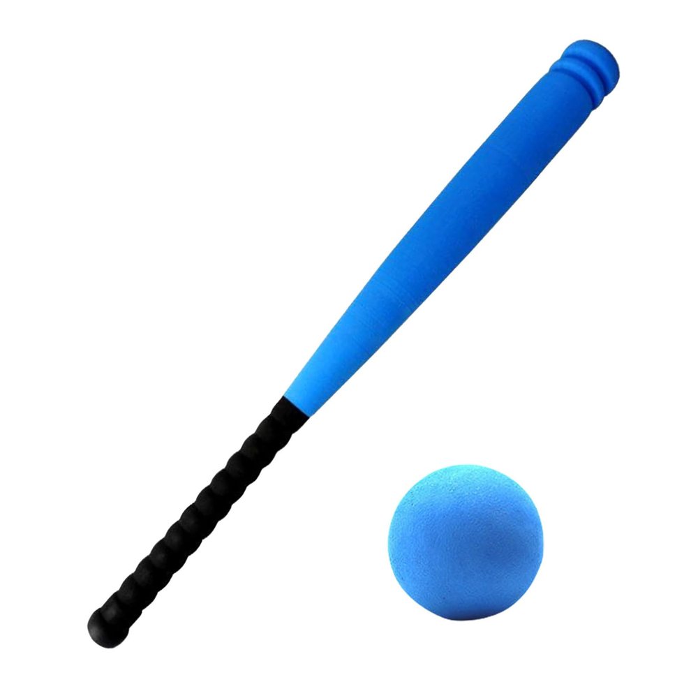 BELOWSYALER Soft Sponge Baseball Bat, Baseball Bat Stick with Baseball, Foam Baseball Bat Baseball Bat Rounder Set