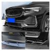 2021-2023 Compatible with Geely Xingyue L Monjaro front bumper spoiler splitter collision diffuser(Bright Black) view 2