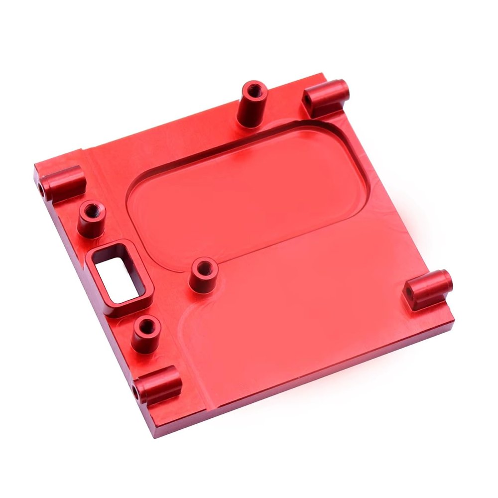 RC Models For MN99S For MN82 For MN168 For MN78 For MN98 1/12 Metal Motor Fixed For Seat Base Mount RC Car 2nd Generation Upgrade(Red)