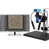 20W LED Fiber Optic Microscope with Dual Gooseneck, Adjustable Brightness & Aperture, 6000K Color Temperature,for Stereo Zoom Microscopy view 2