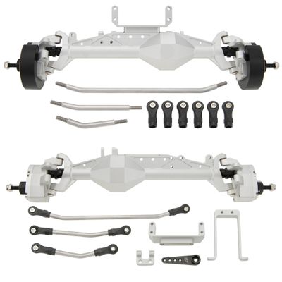 1.9 Portal Axles Kit with Isokinetic 3-Section CVDs Steering Structure for Axial for Capra 4X4 confident(WHITE)