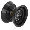 Luocute Unresponsive Yoyo, Professional Aluminum Alloy Yo Yo Ball with Powerful Rotation and Excellent Stability for Kids, Adults, Competition and Training (Black) view 1