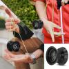 Luocute Unresponsive Yoyo, Professional Aluminum Alloy Yo Yo Ball with Powerful Rotation and Excellent Stability for Kids, Adults, Competition and Training (Black) view 4