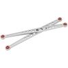 Aluminum Rear Suspension Link Strong Durable UDR RC Cars (Silver) view 2