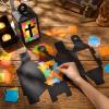 20 Sets Vbs 2026 Christian Cross Crafts Bulk Illumination Themed Paper Lanterns Jesus Is the Light Religious Suncatcher Sunday School Vbs Crafts for Church Christian Party Favor (Black Cross) view 4