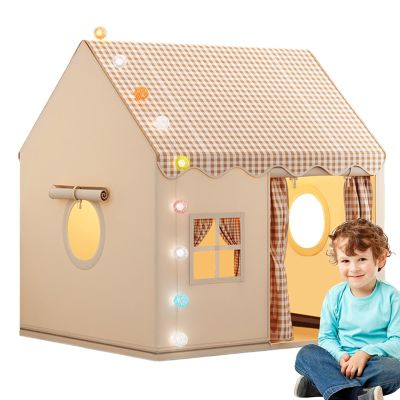 Bed Fort  Game for Fun | Spacious Indoor Kids Tent with Soft Panels & Stable Frame for Play Sleep Corner Reading Nook and Pretend Exploration
