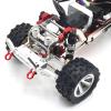 Rc Bumper Parts For Mjx H12Y + 1/12 Metal Upgrade Parts Front Bumper RC Remote Control Car Modified Replacement Accessories Replace(Silver) view 3
