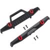 Rc Bumper Parts For Trx-4m K10 1/18 Aluminum Anti Collision Bumper W Tow Hook RC Crawler Car Upgrade Parts Accessories Replacement(1 Set) view 1
