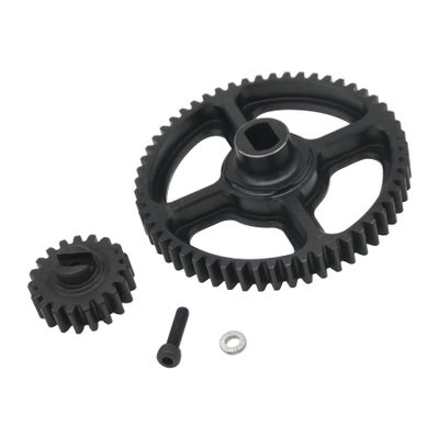 FLMLF Metal Lightweight Gear 55T 19T Set for 1/5 HPI ROFUN BAHA KM ROVAN Baja 5B 5T 5SC SS Rc Car Parts