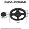 FLMLF Metal Lightweight Gear 55T 19T Set for 1/5 HPI ROFUN BAHA KM ROVAN Baja 5B 5T 5SC SS Rc Car Parts view 2