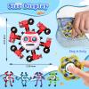 ASIOWELY 3 PCS Travel Toys Transformable Fidget Spinners Toys for Kids and Adults Sensory Toy for Boys Teens Stress Relief Autism ADHD Cool Road Trip Travel Essential Birthdays Gifts for Party Favors view 4