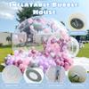10FT Inflatable Bubble House Dome for Adults,TPU Clear Commercial Inflatable Bubble House Tent with Tunnel, Bubble Balloon House with 680W Air Blower, 600W Air Pump Inflatable Dome for Party view 4