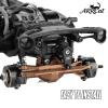 ARRCat Aluminum 28T Steering Horn Servo Upgrades Part for 1/30 SCX30 RC Crawler Car,28T Servo Horn Steering Arm for 1/30 SCX30,Steering Servo Arm Rocker,Black view 4