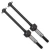 2Pcs Steel CVD Drive Shaft Transmission Axle for 3Racing XIS NU 1/10 RC Car, High - Strength Heat - Treated Driveshaft with Smooth Rotation for Enhanced Power Transfer view 2