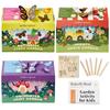 Modern Sprout Magical Minds Garden Kit - Seed Starter Kit for Kids w/Wooden Figurines, Wildflowers, Edible Plant Seeds & Crafting Fun - Kids Gardening Set for Learning & Play, Perfect Gardening Gift view 1