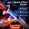 Spark Sword LED Neon Sword 31.5" RGB, Spark & Mist Effects, Motion Sound, USB-C Rechargeable Cosplay Prop (31.5in) view 3