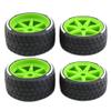 4Pcs 17mm Wheel Hex Adapters for 1/7 Scale RC Vehicles Compatible with Firebird, Felony, FSR, Mustang GT, and Similar Models(4PCS) view 1