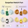 Keyrose 2026 New 4 PCS Wind Up Surprise Eggs, Animal Hatching Surprise Egg Toy, Easters Latest Gift, Boom Easter Eggs That Pop Open to Walking Dinosaurs, Penguin, Duck, Capybara view 2
