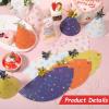 Aeaocvo 12 PCS Birthday Party Hats, Cone Hat with Glitter Pompoms, Cone Paper Hat Adults, Paper Party Headwear for Celebration(B) view 4
