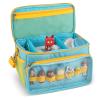 Carrying Case for Tonies Storage, Case for Tonie Box 1/2 Organizer Holder for Tonie Figures, Headphones and Charging Station, Portable Storage Bag with Shoulder Strap and Handle Bar (Light Blue) view 1
