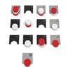 Steffen Spiele - Viola - Abstract Strategy Game - 2 Player Tactical Duel - Mini Range - Elegant and Minimalist Design - Suitable for Ages 8 and Above view 3