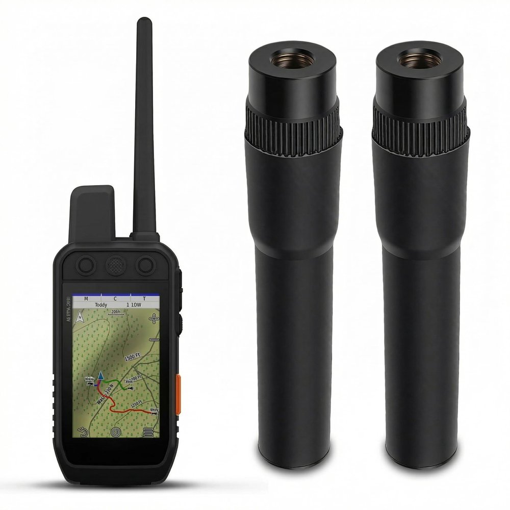 Pomya Short Antenna 2 Pack | 144MHz/430MHz SMA Male Connector for Alpha & Astro Handheld Devices