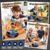 2026 Race Car Track Set Toy for Kids, Stunt Racing Playset with 360 Loop Car Track and Four 1:64 Scale Vehicles Gift Toys for Boys Girls Ages 3 4 5 6 7 8 (Standard) view 3