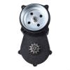 49cc 4- Double Chain Clutch Gearbox for ATV and Mini Off-Road Motor for Bike  Aluminum Alloy & Steel Transmission Drive Gear Box Compatible with Engine Motor Bikes view 3
