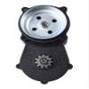 49cc 4- Double Chain Clutch Gearbox for ATV and Mini Off-Road Motor for Bike  Aluminum Alloy & Steel Transmission Drive Gear Box Compatible with Engine Motor Bikes view 4