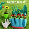 arzgul Safe Outdoor Toy with Garden Tools for Beach Adventure Roleplay Pretend Play Gardening Tool Set with Shovel Rakes and Watering Pots for Beach view 4