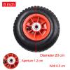 Rubber Pneumatic Tire Replacement for Electric Ride-On Vehicle, Inflatable Wheel Compatible with Powered Motorized Car or Trike, 8-12 Inch Size Options(1.2cm 8inch) view 4