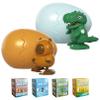 Qudgl Wind-Up Animal Hatching Surprise Egg, 2026 New Boom Eggs, Easters Latest Gift, Reusable Clockwork Walking Animal, Funny Novelty Gag Gift (Capybara+Dinosaur) view 1
