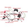 24 Volt DIY Wires Harness Conversion Kit for Kid's Ride On Toys Car,2.4G Set of Wire Harness Switch Control Box for Power Wheel Upgrade Replacement Parts view 2