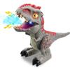 GeeKiPrime Dinosaur Toys for Kids 3-5, Manual Mist Spray Dinosaurs for Kids 2-4, T-Rex Dinosaur with Roar & Lights, Interactive Dino Toy Boys Girls Birthday Gift view 1