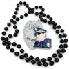 Police Officer Badge Law Enforcement Mardi Gras Beads New Orleans Carnival Bayou Lousianna Cajun Creole Party view 1