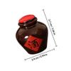 3Pcs Miniature Wine Jars for Dollhouse, Realistic Resin Decor Props view 2