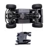 RC Car Toys For TRX4M For Bronco For Defender For JJRC C8809 C8801 1/18 2-Speed Gearbox Assembly Transmission Motor Set With Servo RC Crawler view 2