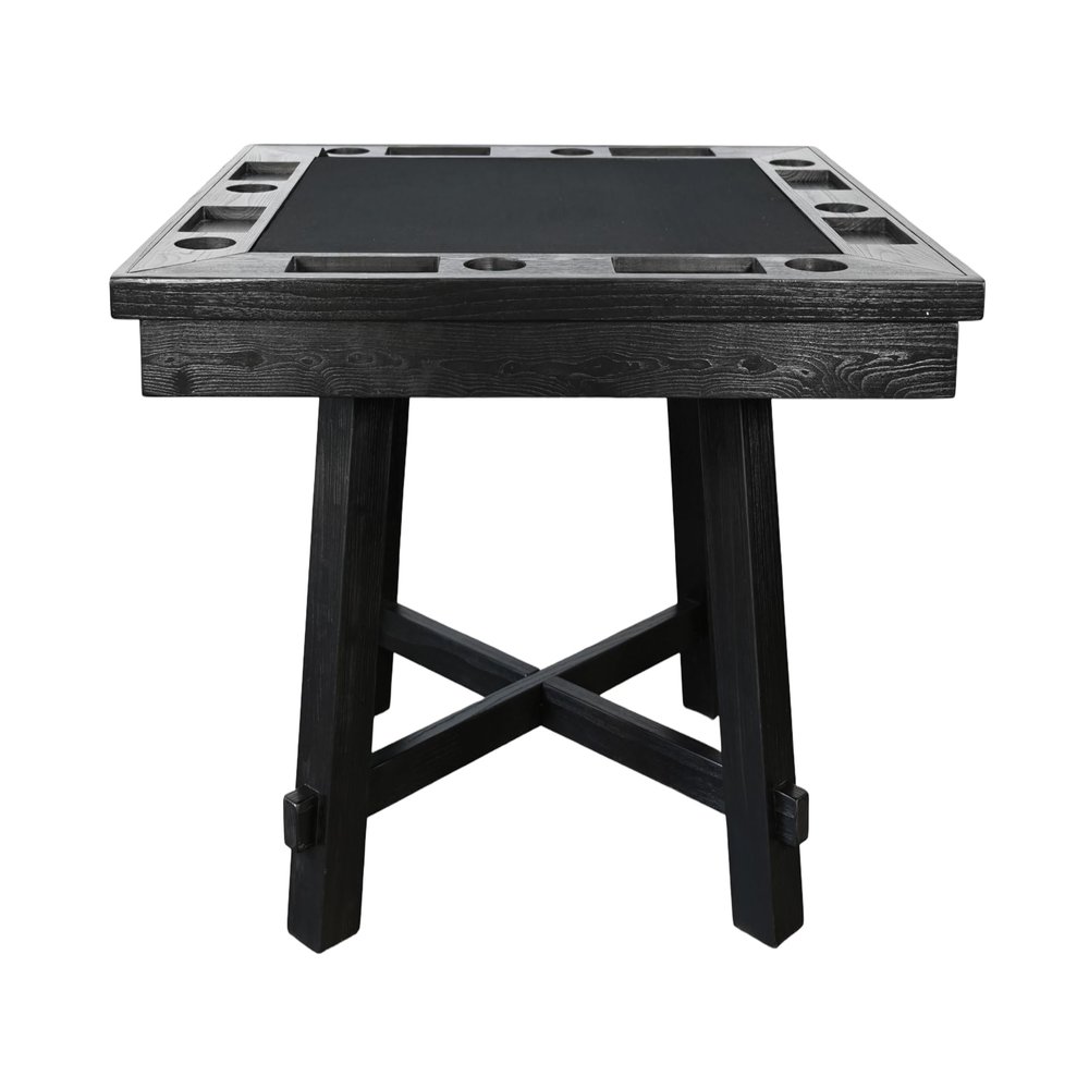 Sunny Designs Black Square Reno Poker Dining Table
