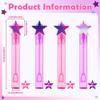EYxsaxenk Star Mini Bubble Wands Bulk Purple Pink Gradient Bubbles Sticks view 2